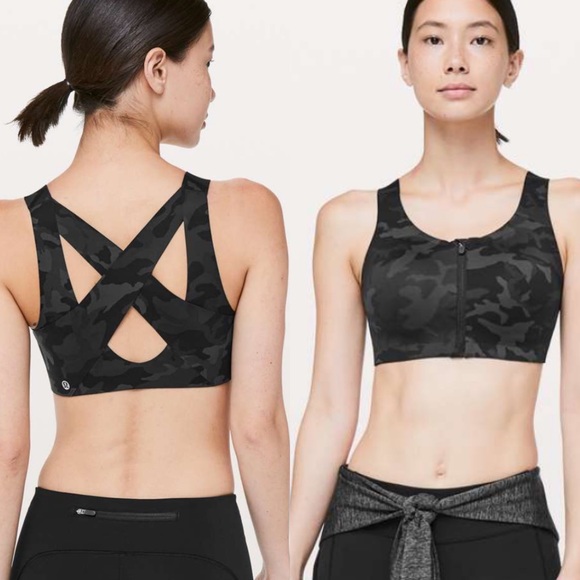 lululemon athletica Other - Lululemon Enlite Bra front zip black 36D